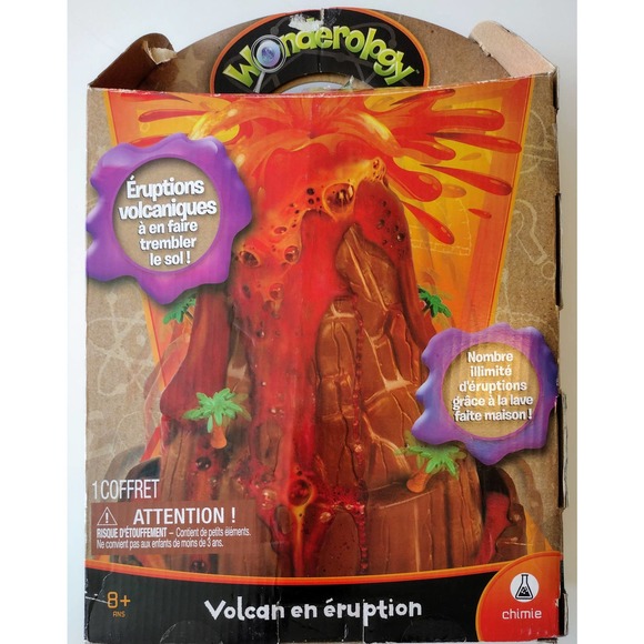 Wonderology Science Kit Shake & Quake Volcano. New in Open Box! Retail $31! - Picture 2 of 3